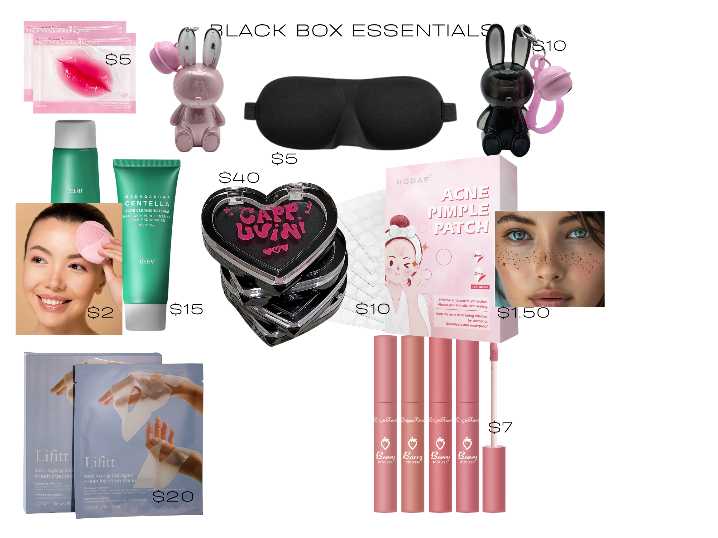 BLACK BEAUTY BOX ESSENTIALS  Valued at $150