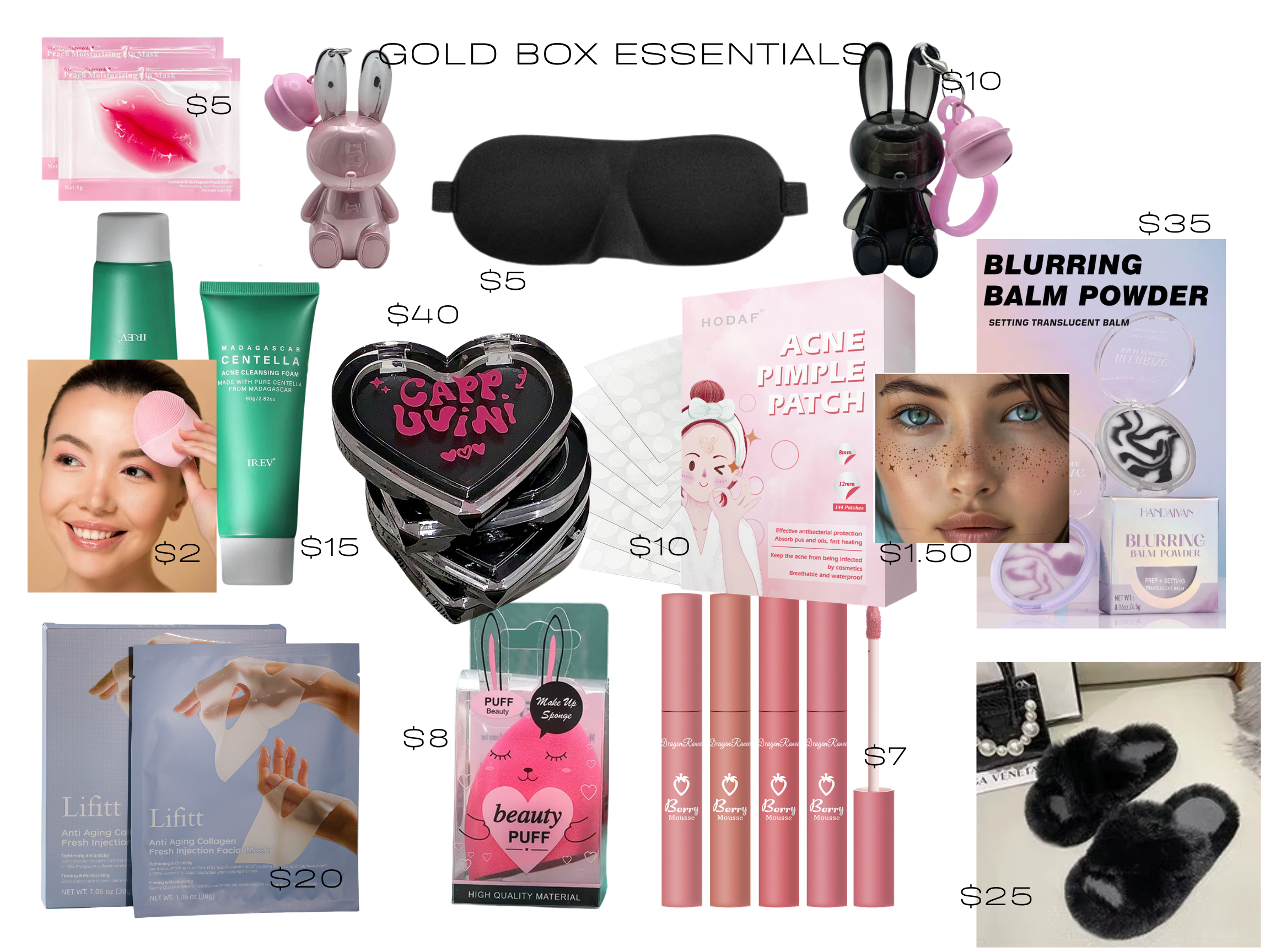 GOLD BEAUTY BOX Valued at $225