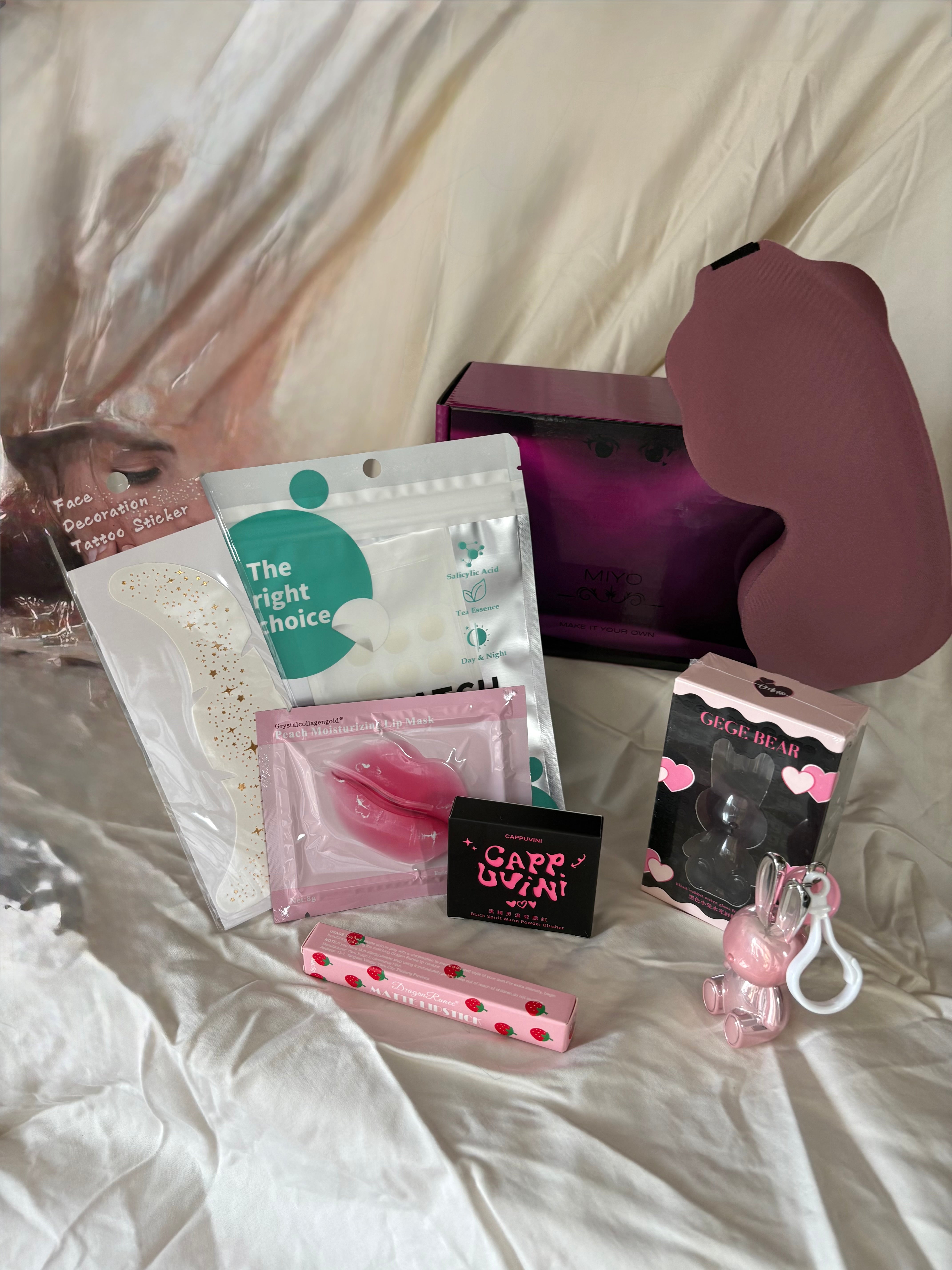 PINK BEAUTY BOX ESSENTIALS Valued at $80